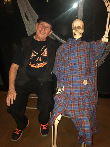Don Puccio and the skeleton